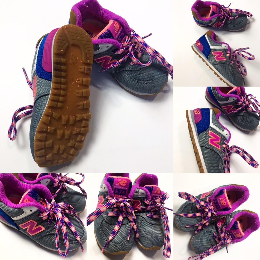 Girls 574 New Balances